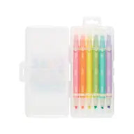 Dual Liner Double-Ended Highlighters (Set of 6)