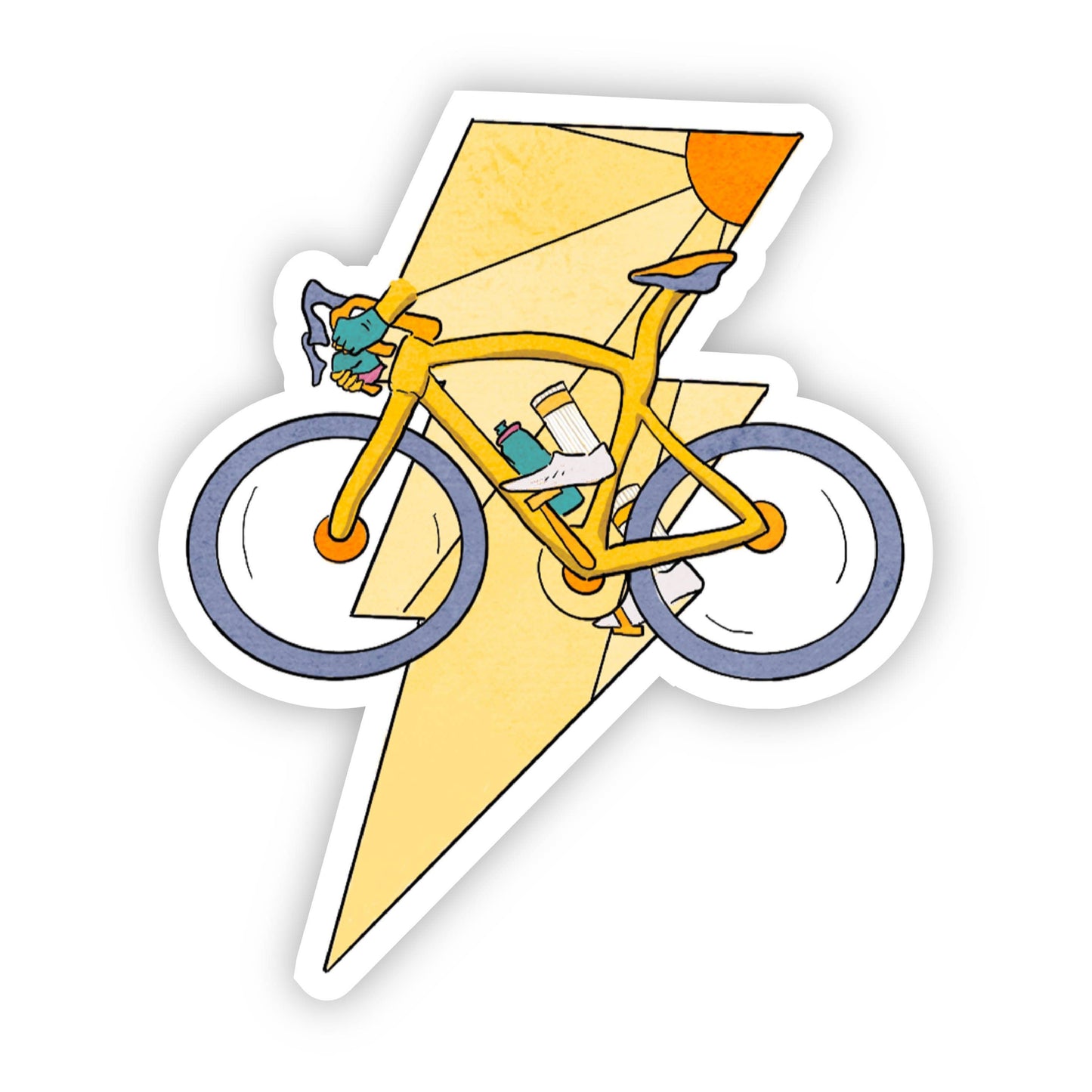Cycling Sticker