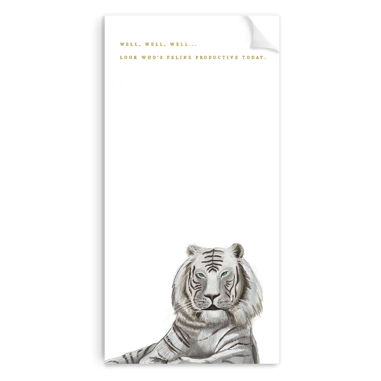 Feline Productive Notepad