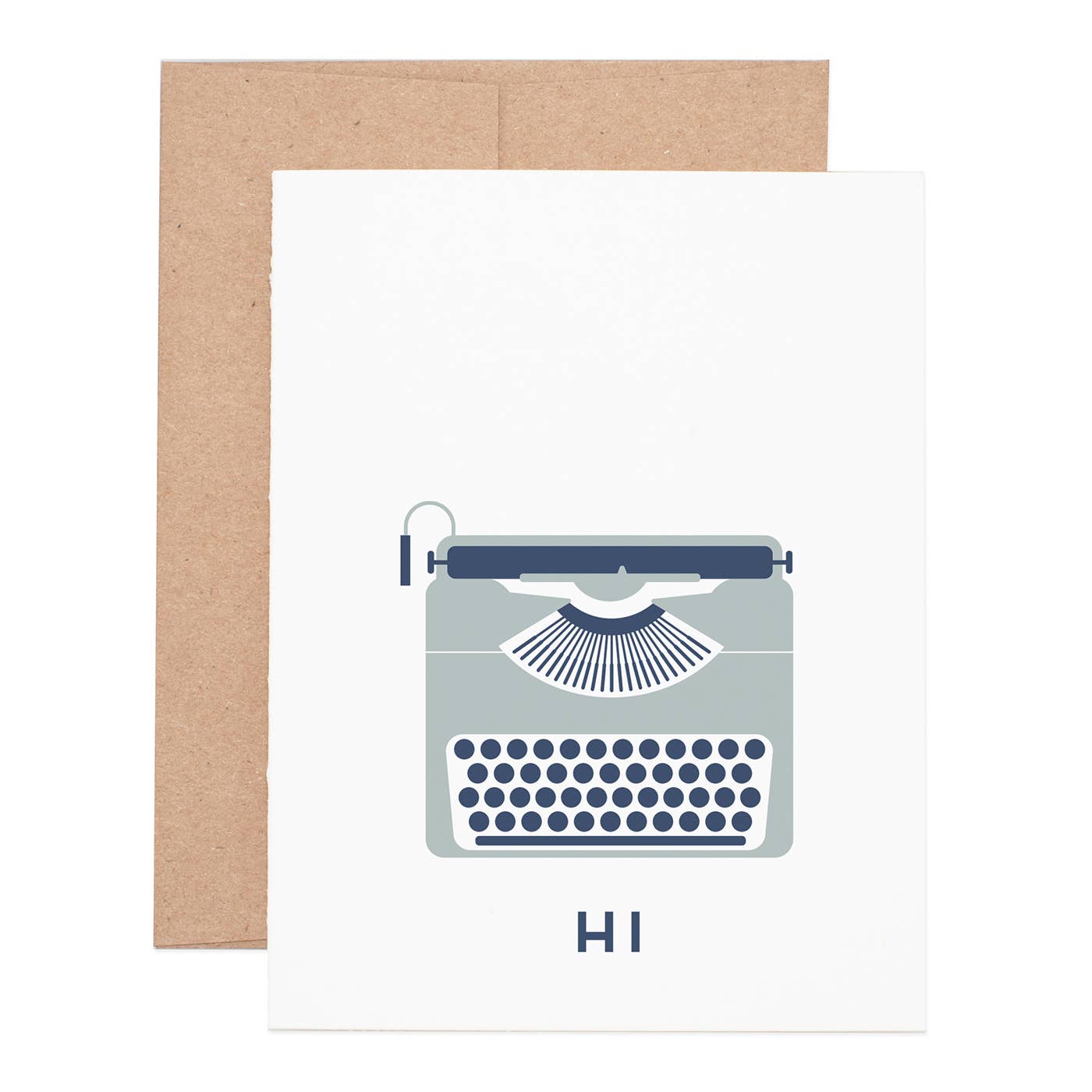 Typewriter Hello Everyday Box of 6 Cards