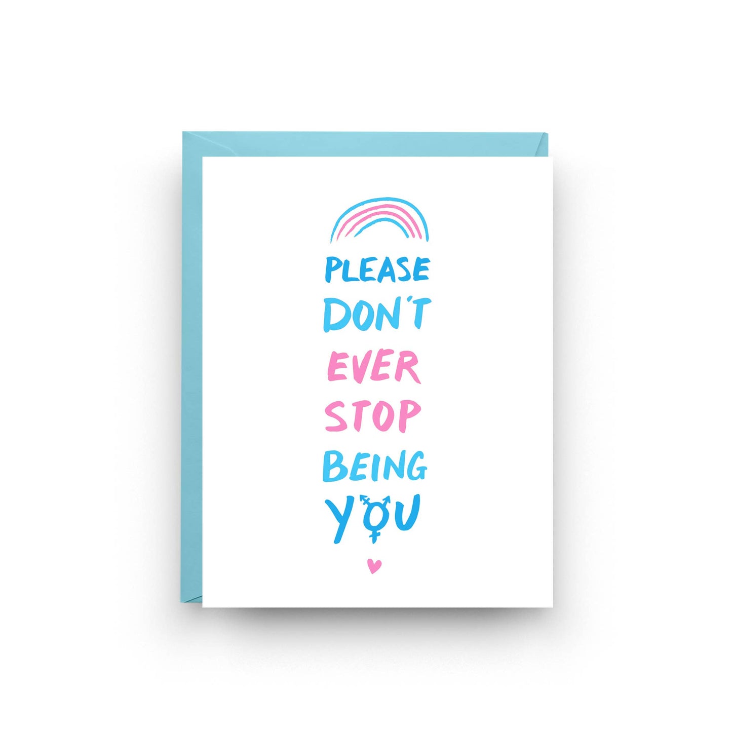 Transgender Pride Card