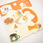 Watashi Biyori Flake Stickers- Dogs