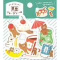 Watashi Biyori Flake Stickers- Helpful Bears