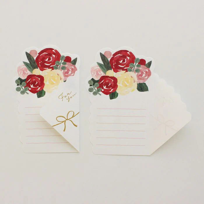 Rose Bouquet Letter Paper