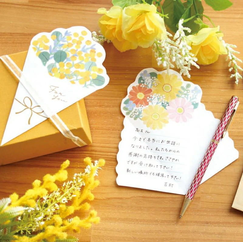 Gerbera Bouquet Letter Paper