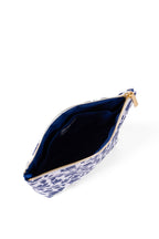 Porcelain Floral Carry-All Pouch
