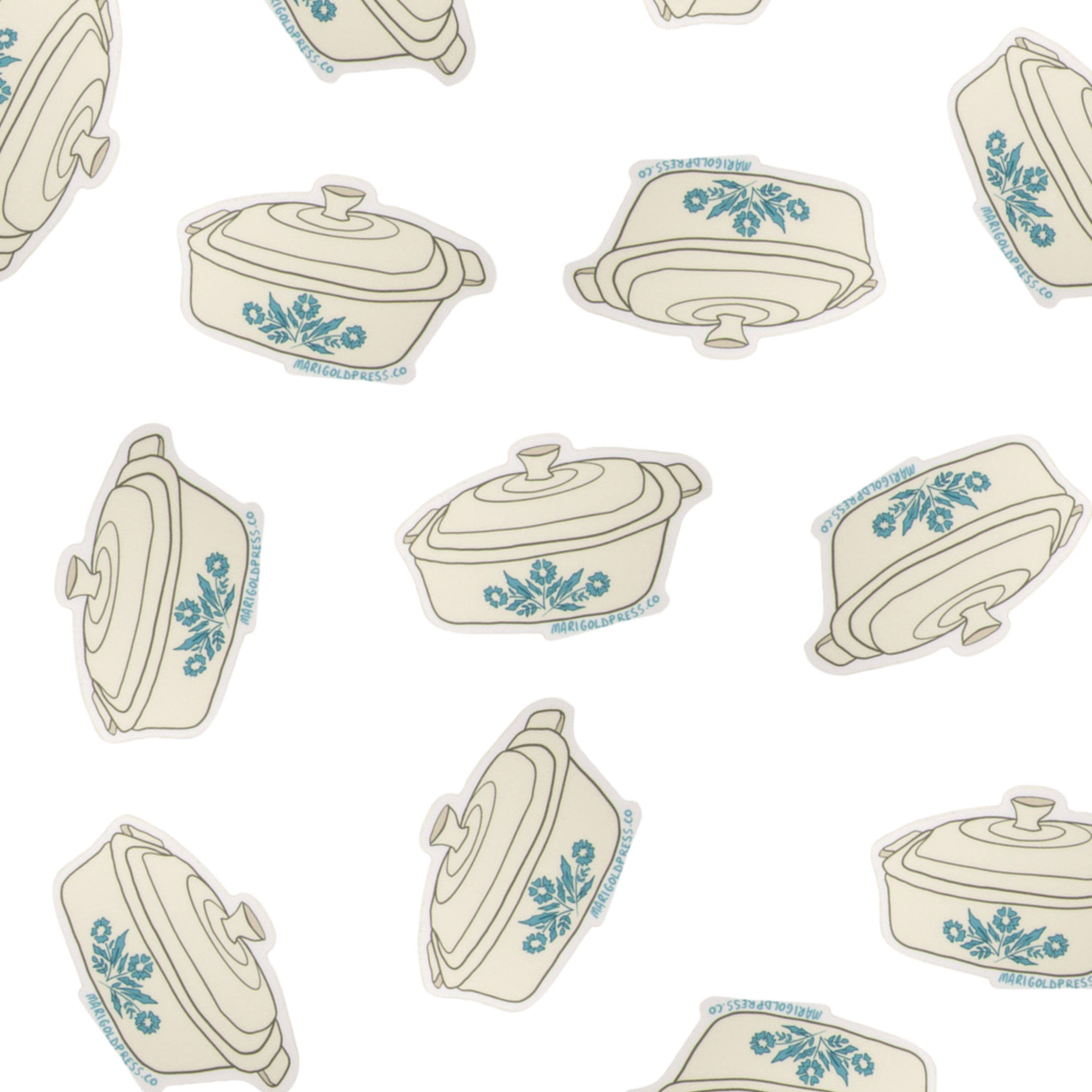 Vintage Corningware Sticker 