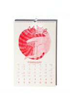2026 Risograph Wall Calendar - Butterfly Days