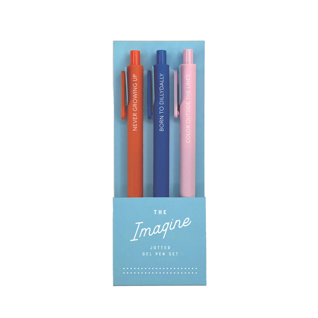 Imagine Jotter Gel Pen: Set of 3
