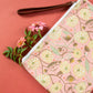 Pink Garden Pouch