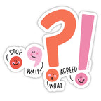 Punctuation Decal Sticker