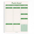 Pack This Travel Planning 6x8 Notepad