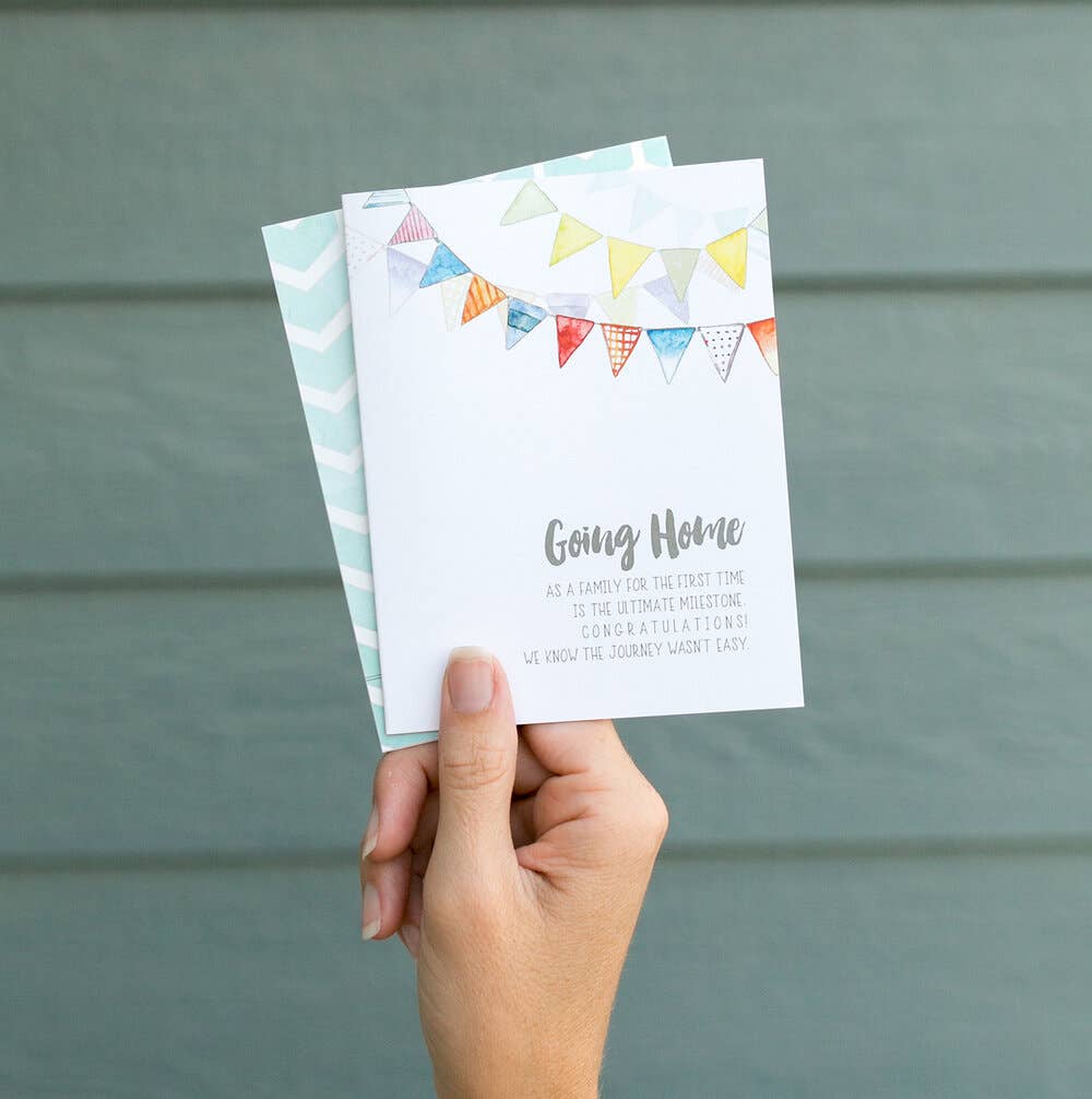 Going Home- NICU Homecoming Congratulations Card