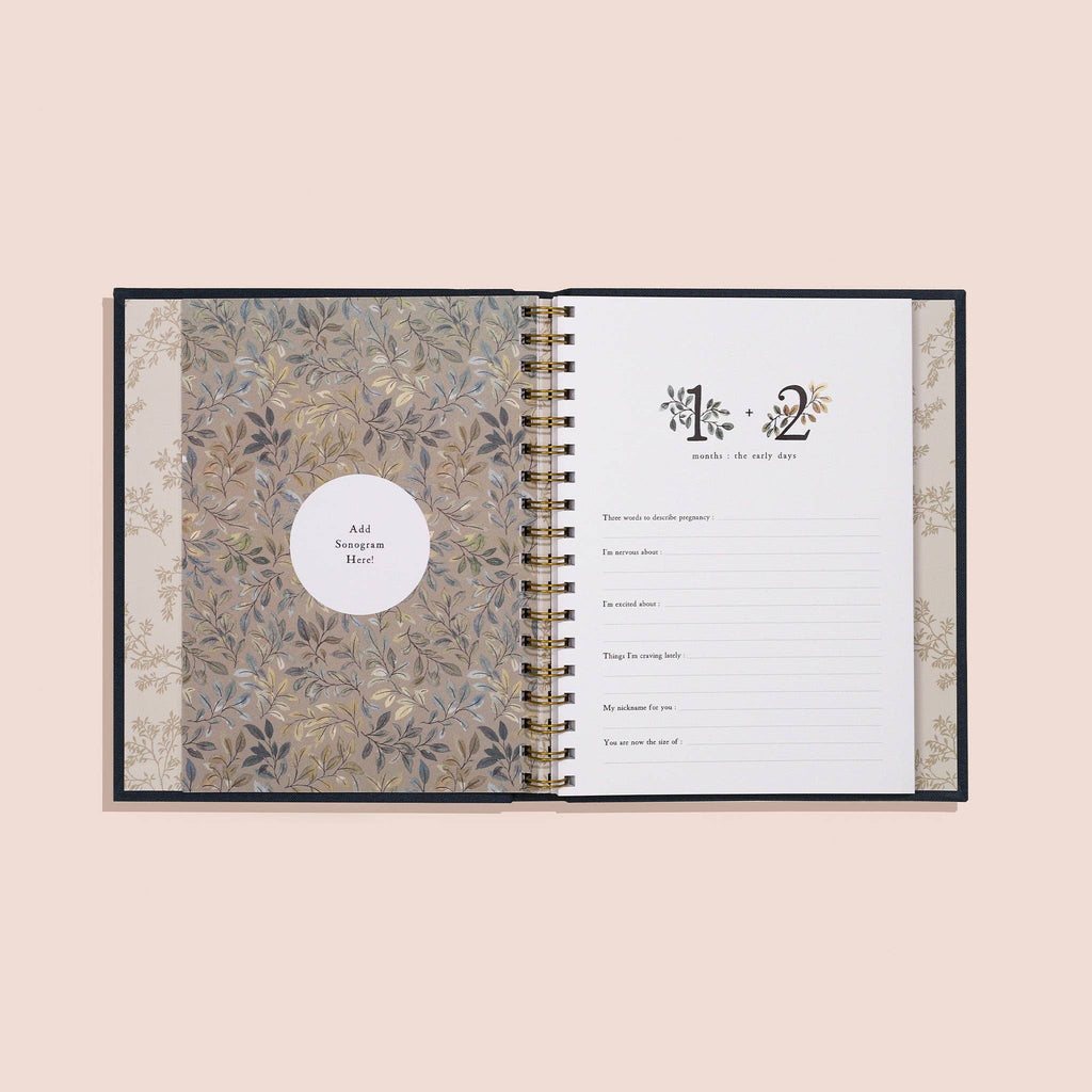 Growing You: Pregnancy Guided Journal and Keepsake Book