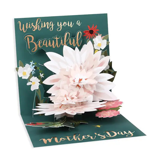 Beautiful Wishes Pop-up Card