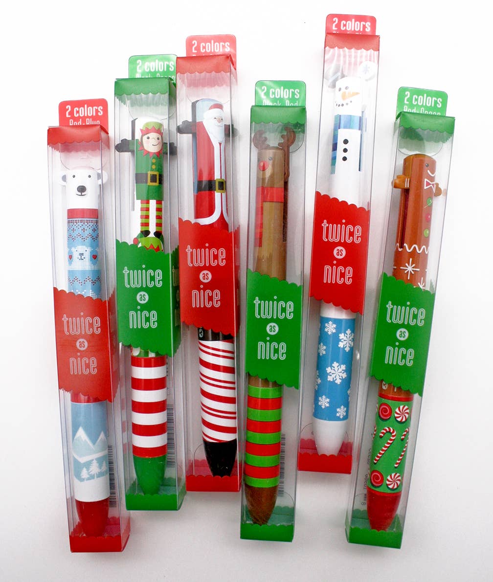 Twice as Nice Holiday Click Pen