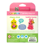Creatibles Air Dry Clay Kit - Garden Pals BFFs