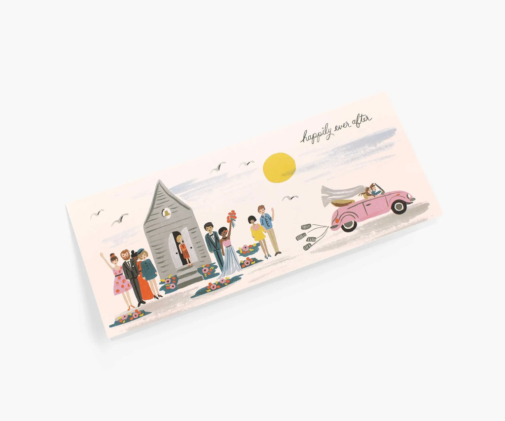 Send Off Notes Wedding Send Off No. 10 Card – Graphic-Poetry Stationery Shop