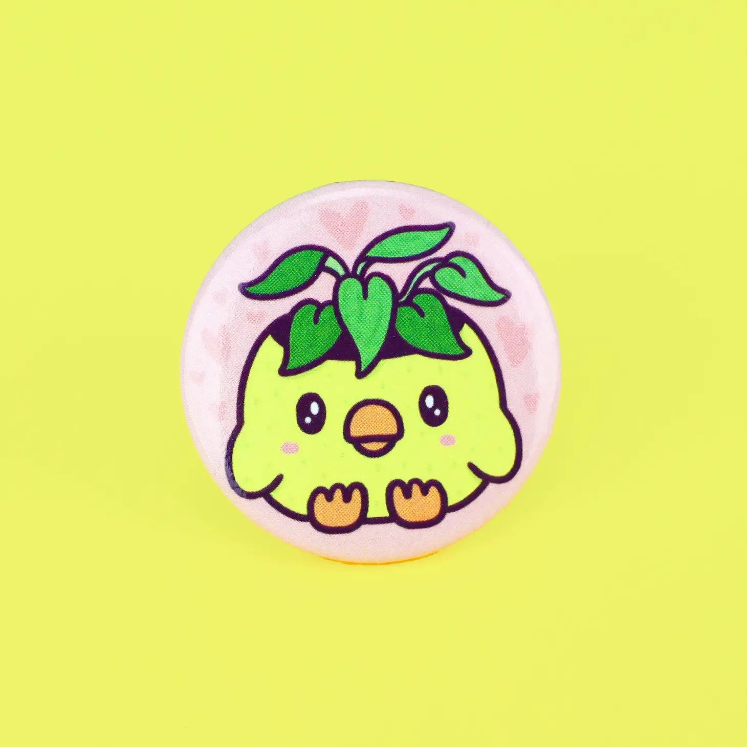 Cute Duck Planter Button