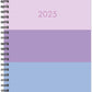 Soft Stripe 2025 Weekly Planner- Small