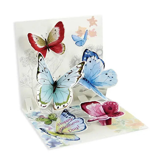Butterflies of Spring Pop-up Card