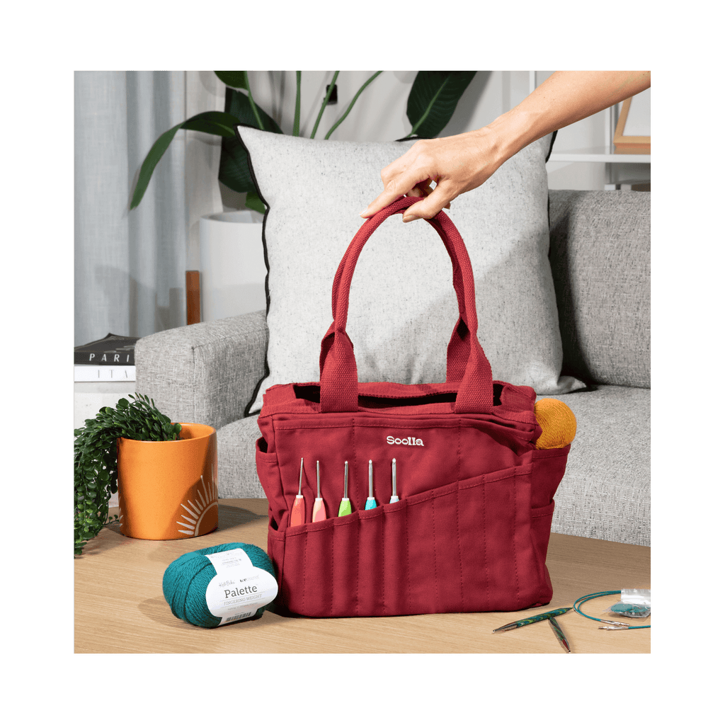 Soolla Studio Bag, Cinnamon, Pottery Tool Bag