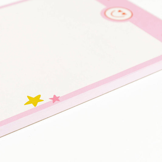 Heart Eyes Notepad