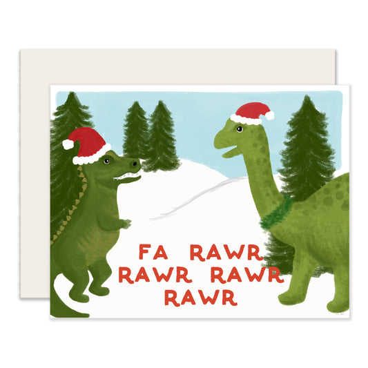 Fa Rawr Rawr Card