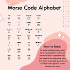 Morse Code Bracelet | Overcome
