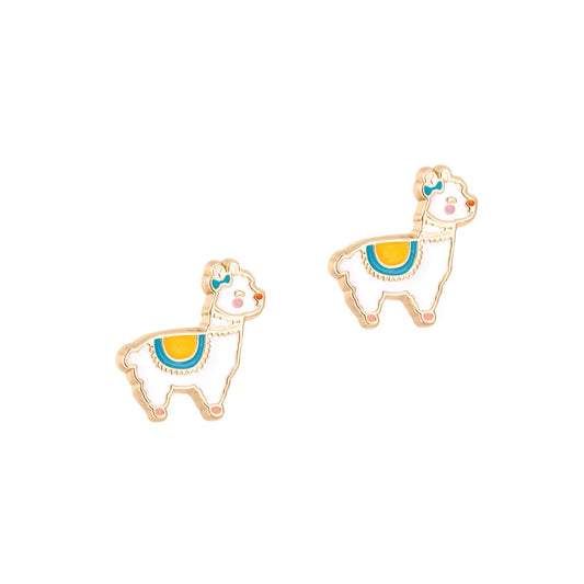 Glama Llama Cutie Clip-On Earrings