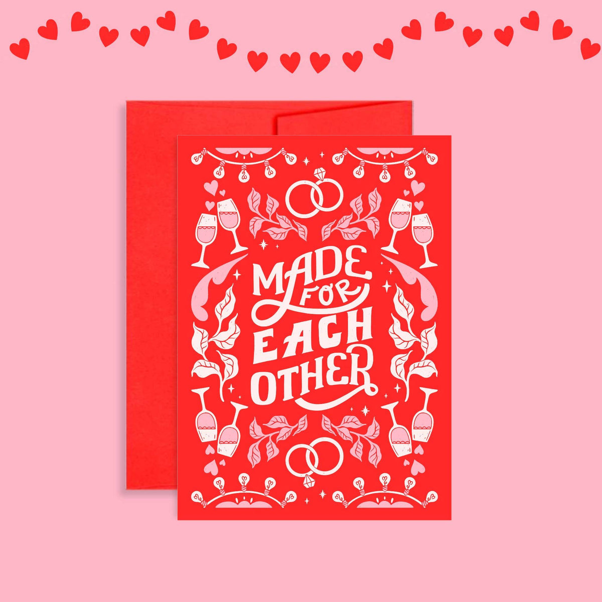 Made For Each Other Greeting Card