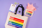 Sticker: Pride Wordle (Ends in Proud) — Empowering LGBTQIA+