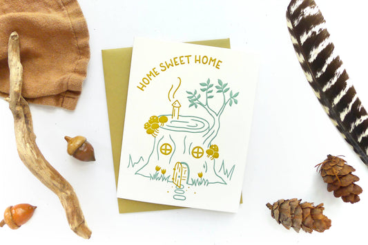 Gnome Home Card