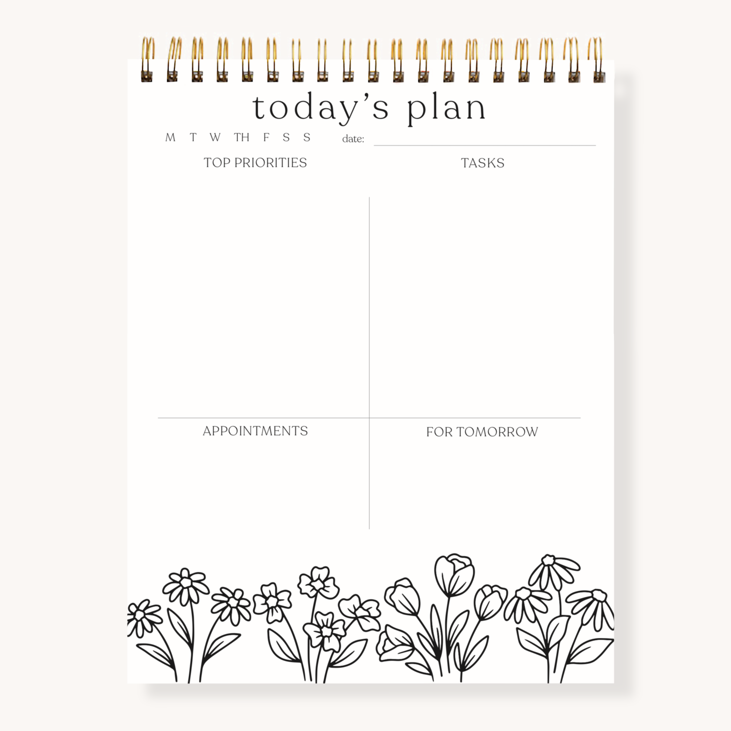Color-In Daily Planner