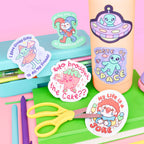 Who Brought The Cake Vinyl Sticker