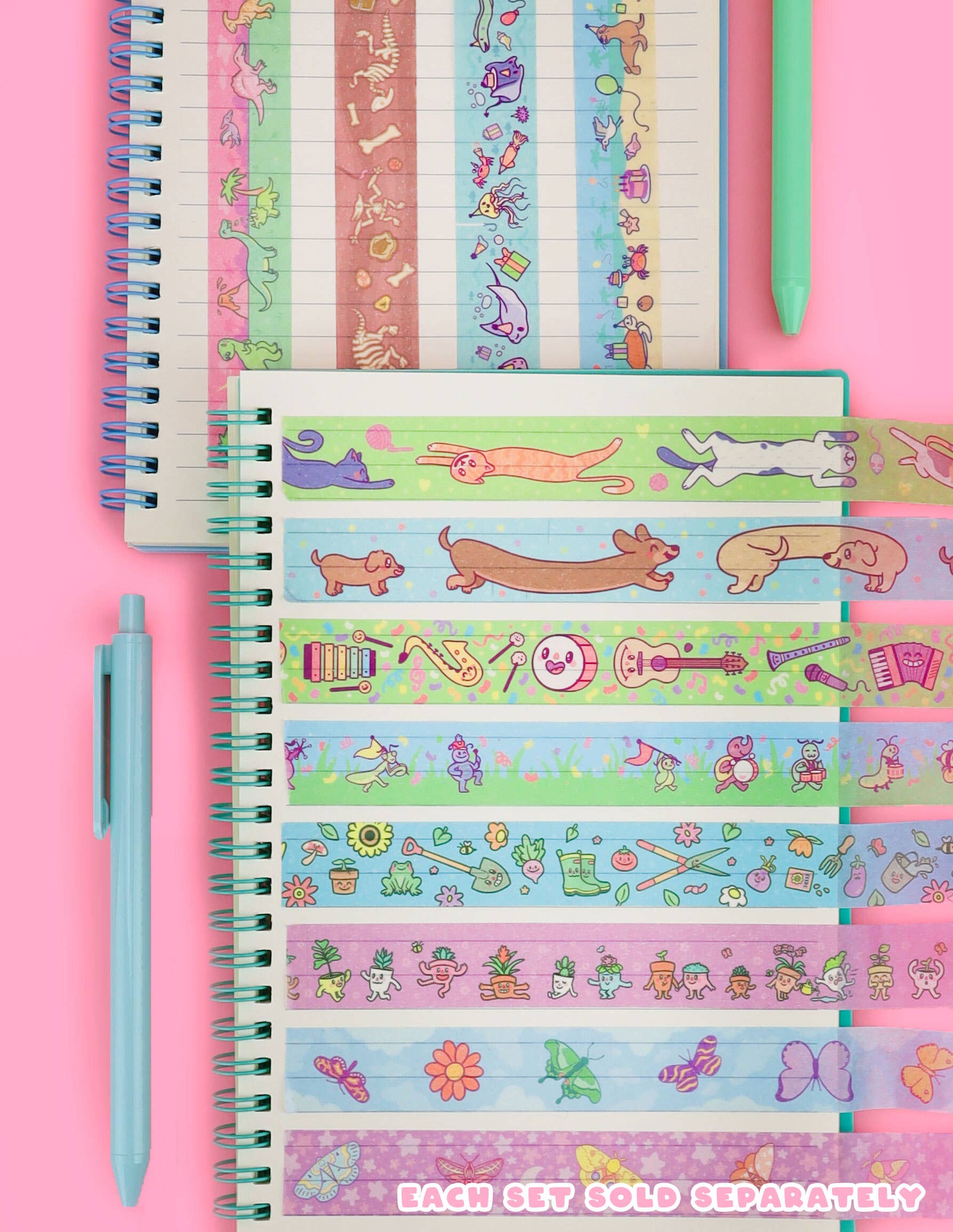 Dinosaur Washi Tape Set