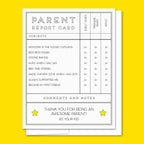 Parent Report - Illustrated Parent Card