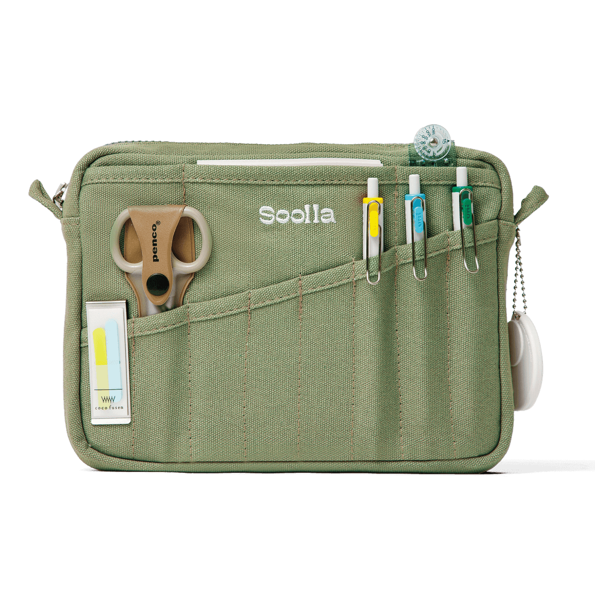 Soolla® Studio Pouch, Cinnamon (Stationery Pouch)