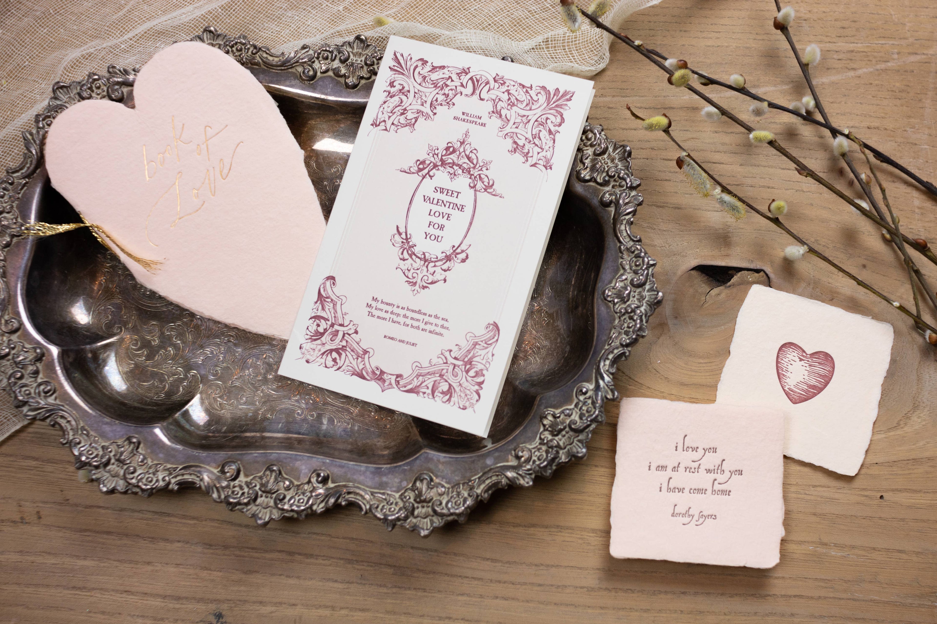 Sweet Valentine English Lit  Card