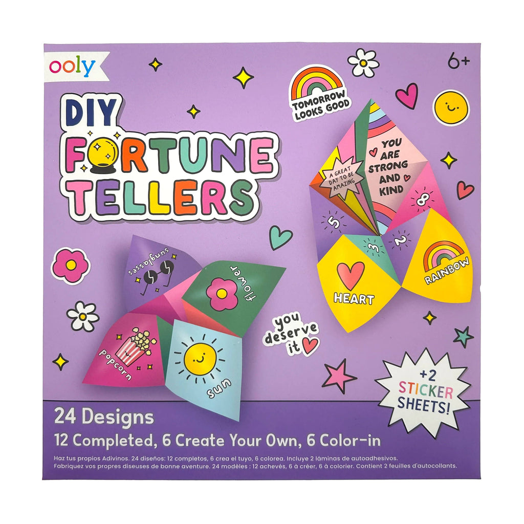 DIY Fortune Tellers Activity Kit - Set of 24 Designs