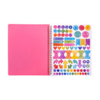 Artful Notes Reverse Coloring Book and Notebook - Geoscape