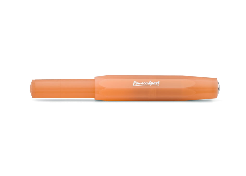 Kaweco Frosted Sport Fountain Pen in Soft Mandarin