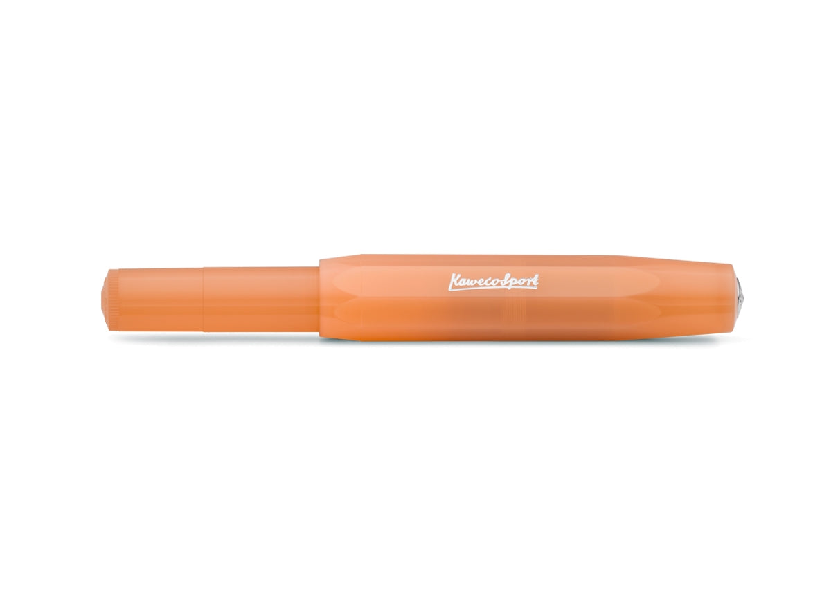 Kaweco Frosted Sport Fountain Pen in Soft Mandarin