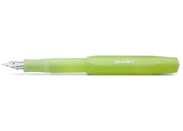 Kaweco Frosted Sport Fountain Pen in Lime