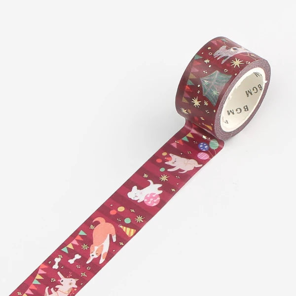 The Doggie Circus Washi Tape