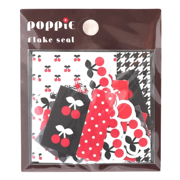 Poppie Cherry Sticker Flakes