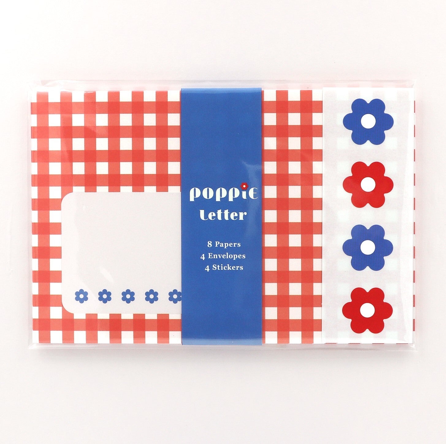 Poppie Retro Flower Letter Set