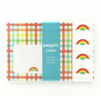 Poppie Rainbow Letter Set