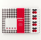 Poppie Cherry Letter Set