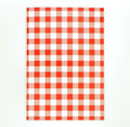 Poppie Red Check Notebook